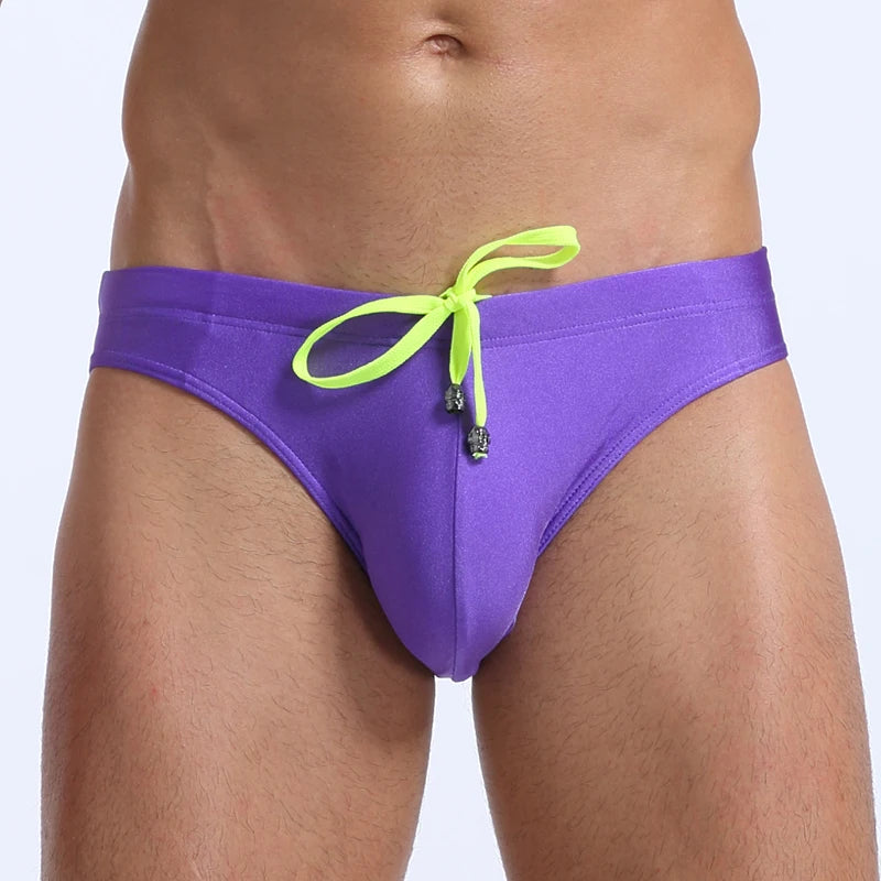 Sexy Bikini Swimwear Men Swim Briefs Swimsuit Swimming Beach Surfing Water Sport Wear Beachwear Bathing Shorts