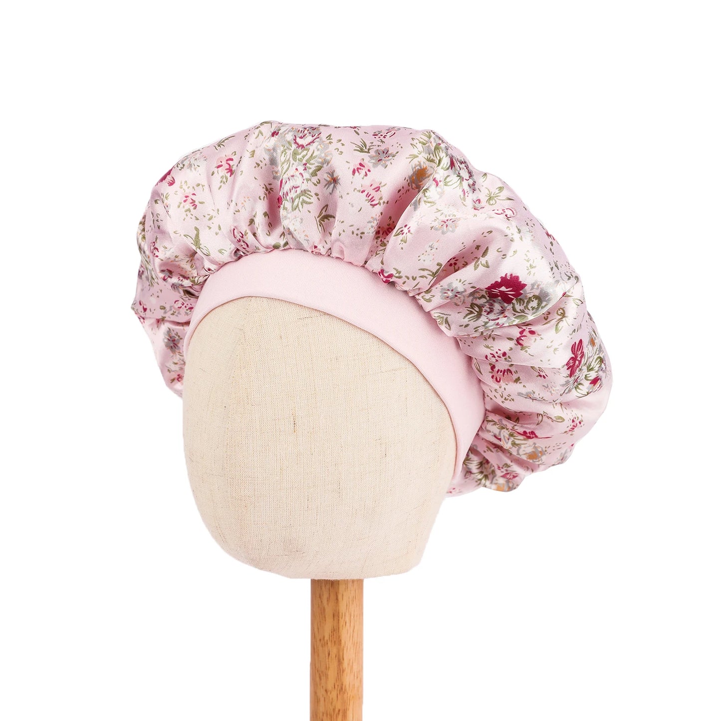 Fashion New African Children Adjustable Printing Ankara Satin Bonnet Sleep Cap Baby Kids Satin Bonnet Sleep Hat Silk Shower Cap