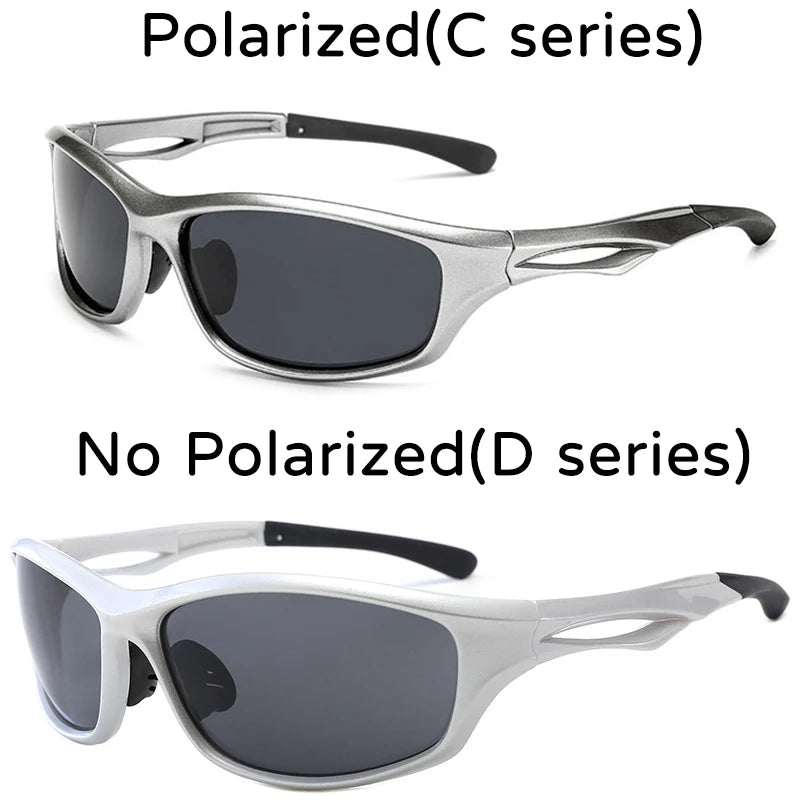 Cyber Y2K Futuristic Sunglasses Men Women Fashion Punk Sports Sun Glasses Steampunk Polarized Cycling Eyewear 2000S Aesthetic
