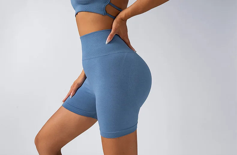 Women's Yoga Sets Seamless Sportswear 2-Piece Gym Yoga Clothes Sport Bra + Leggings Running Wear Skinny Sports Workout Sets Suit