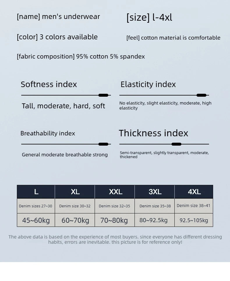Men's Underwear Is Comfortable and Breathable, with a Trendy American Retro and Ethnic Style. It Is a Men's Mid Rise Shorts
