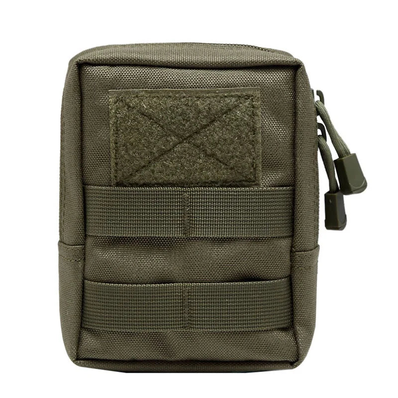 Outdoor Tactical 600D Waist Bags Multitool Molle Pouch Tool Zipper Waist Pack Hungitng Accessory Durable Belt Pouch