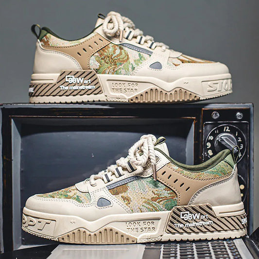 Men's Sneakers Spring Autumn 2024 Outdoor Sport Shoes For Men Fashion Vulcanized Shoe Tenis Para Hombre Men's Flats Shoes Luxury
