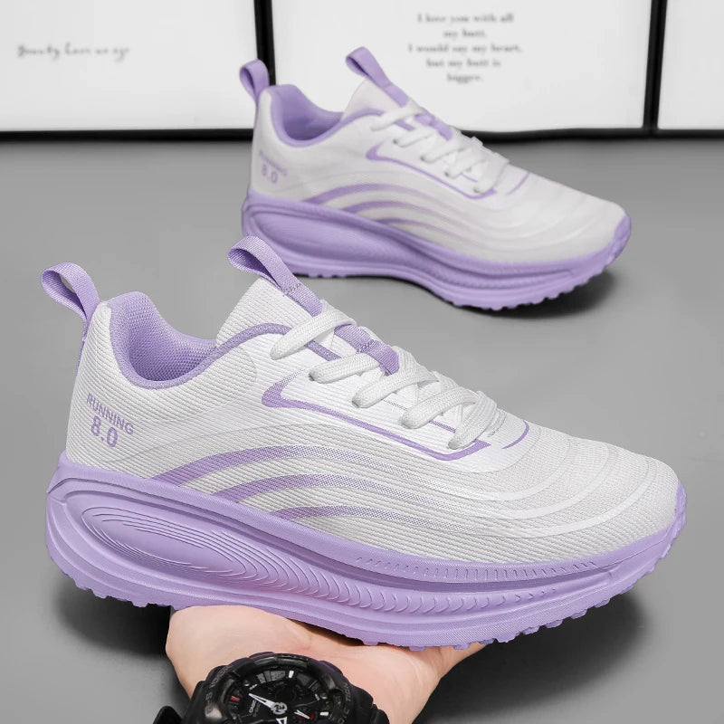 ELUVA High Quality Sports Shoes for Men Casual Platform Running Sneakers Men Trainer Breathable Walking Jogging Shoes Women
