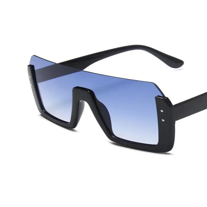 Vintage Sunglasses Women Men Half Frame Square Sun Glasses Female Retro Sunglasses ﻿for Male Eyewear Eye Glasses Sunglasses BAZAARHUBO