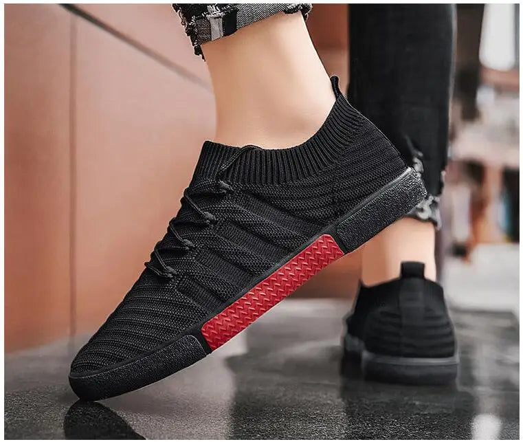 2022 New Super Light Mesh Men Running Sneakers Fashion Trend Lace-up Athletic Shoes Breathable Tenis Masculino Comfort Anti-skid