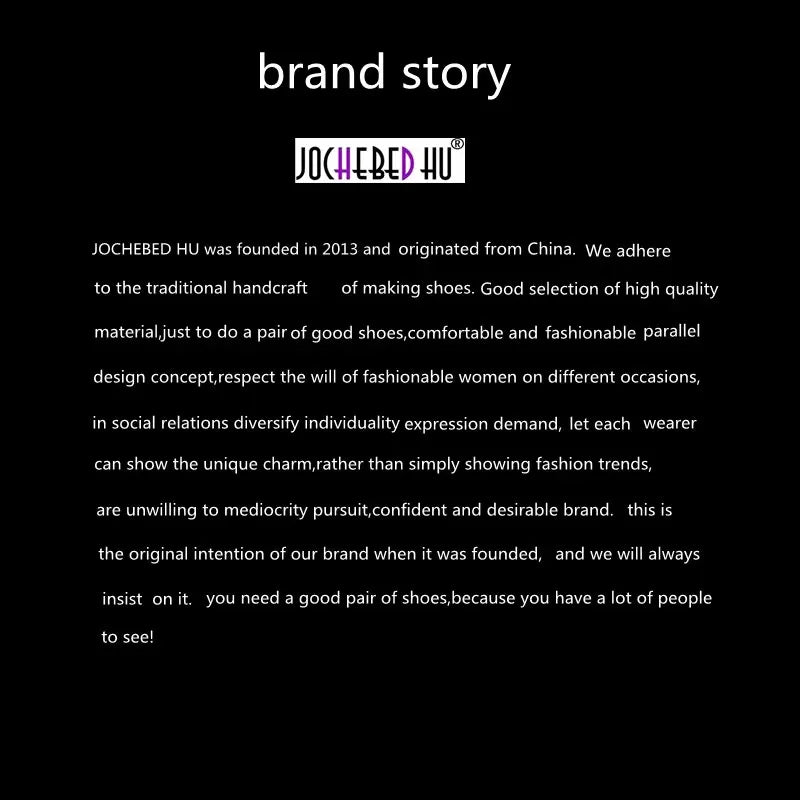 【JOCHEBED HU】Brand Genuine Leather Square Toe Women Pumps Slip Mid Heels Solid Color Dress Party Spring Autumn Shoes Handmade