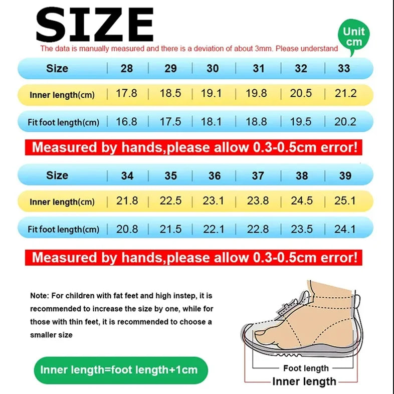 Children's Sneakers Boy Spring Autumn Causal Kid Running Walking Shoes Fashion Versatile Girls Tennis Shoes Soft Soled Hook Loop