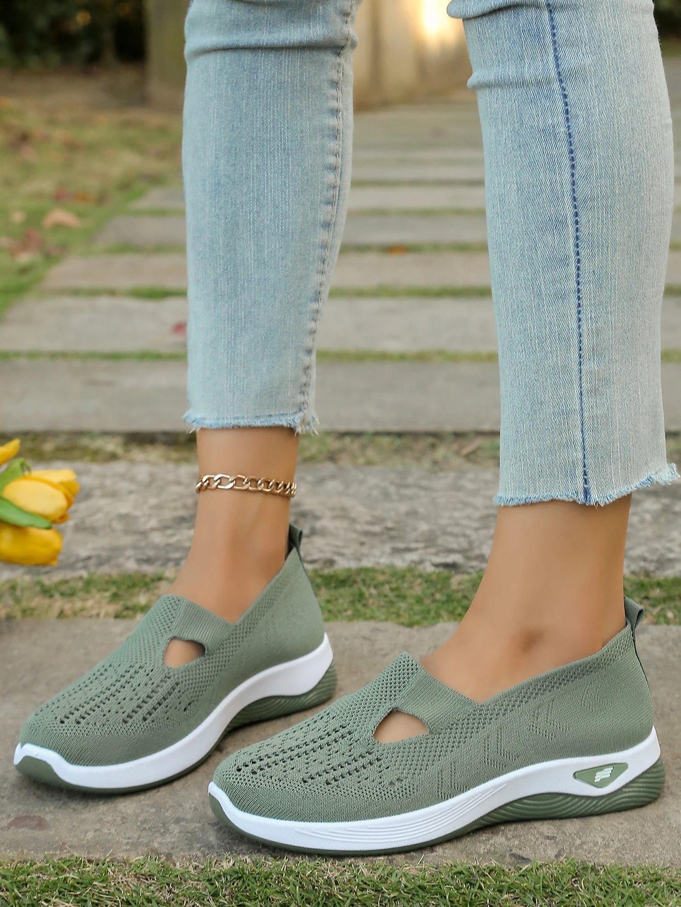 Women's Shoes, Women's Sports Shoes 2025, Breathable and Perforated Shoes, Breathable and Comfortable Shoes