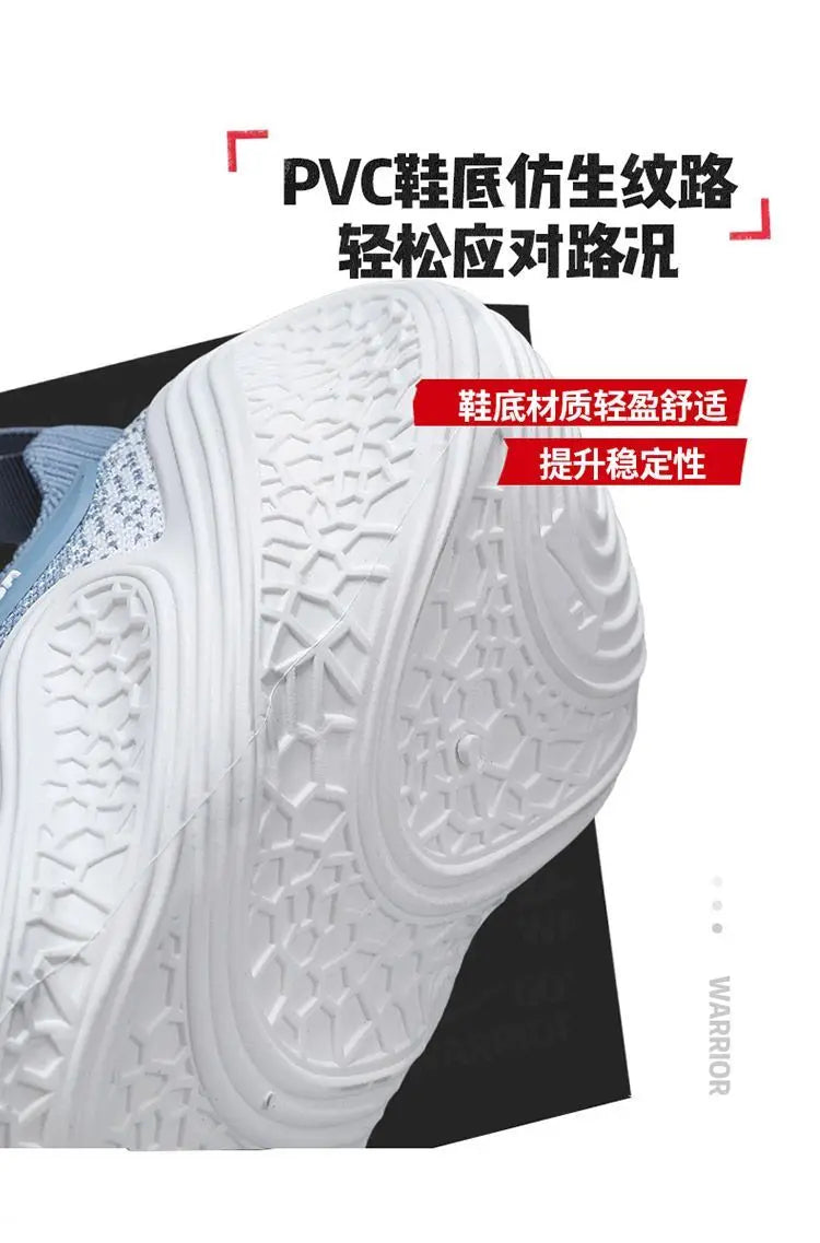 Warrior Original Brand Sports Shoes Summer Breathable Mesh Lightweight Running Shoes Wear-resistant Non-slip Casual Sneakers