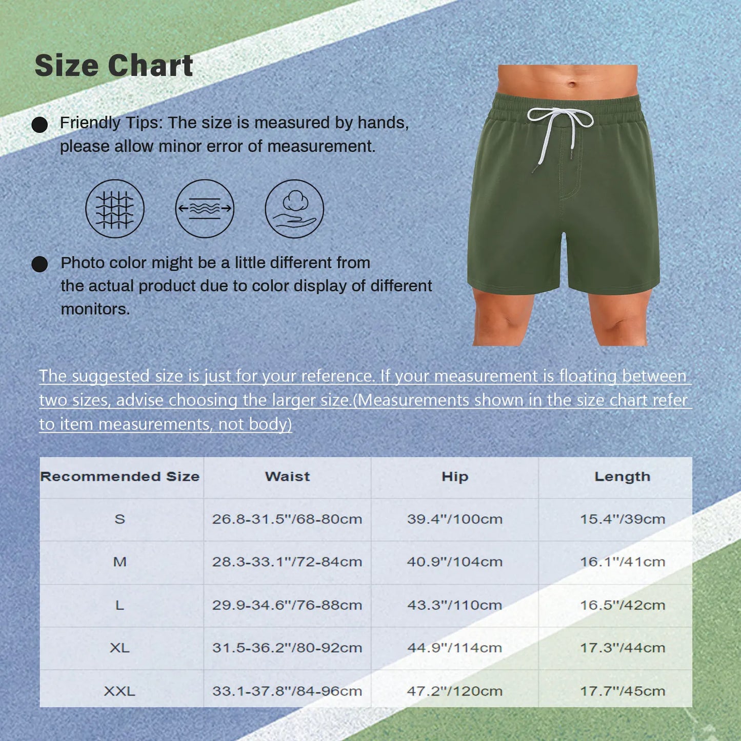 Mens Athletic Sports Shorts with Pocket Sides Invisible Zipper Quick-Drying Beach Shorts Workout Basketball Cycling Gym Fitness