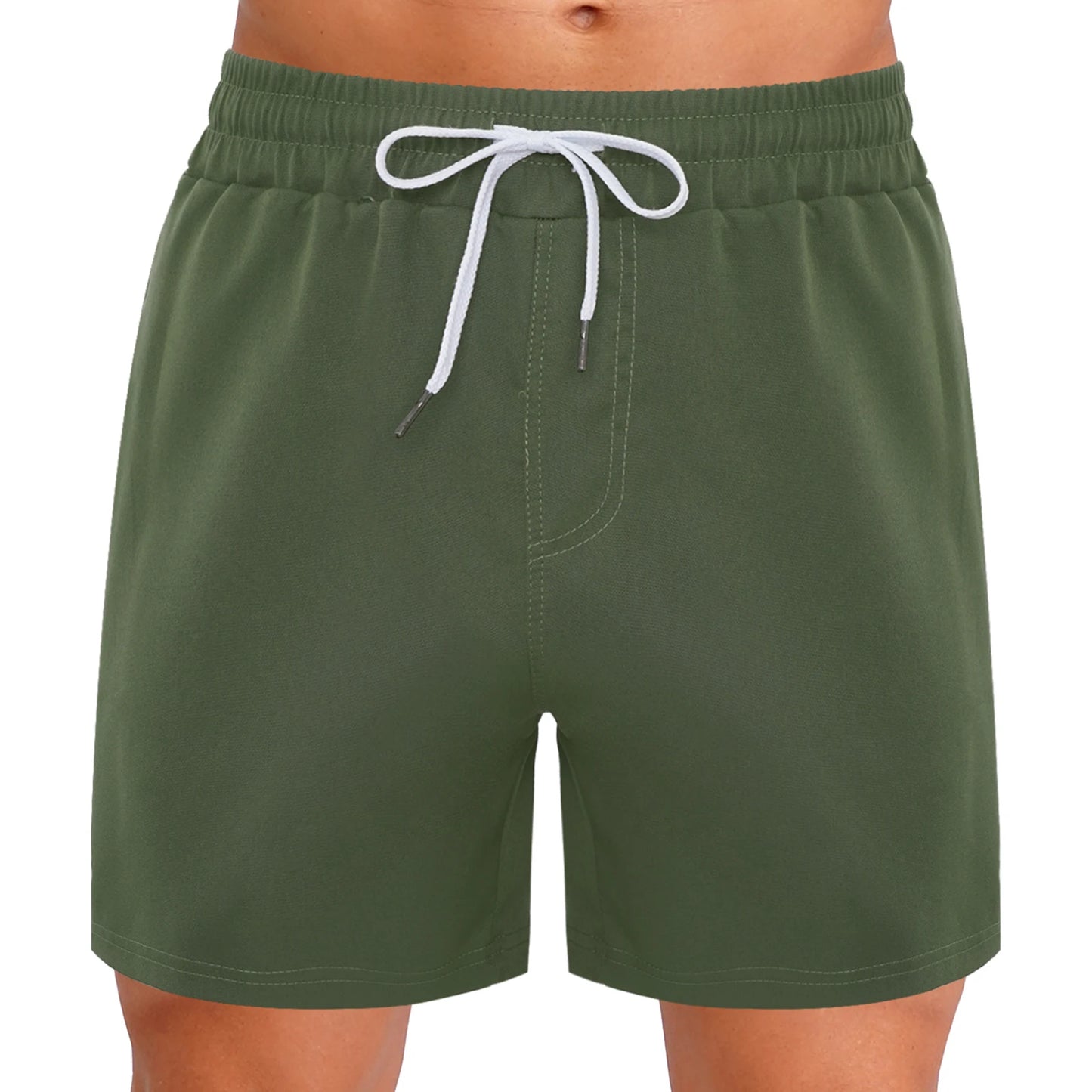 Mens Athletic Sports Shorts with Pocket Sides Invisible Zipper Quick-Drying Beach Shorts Workout Basketball Cycling Gym Fitness