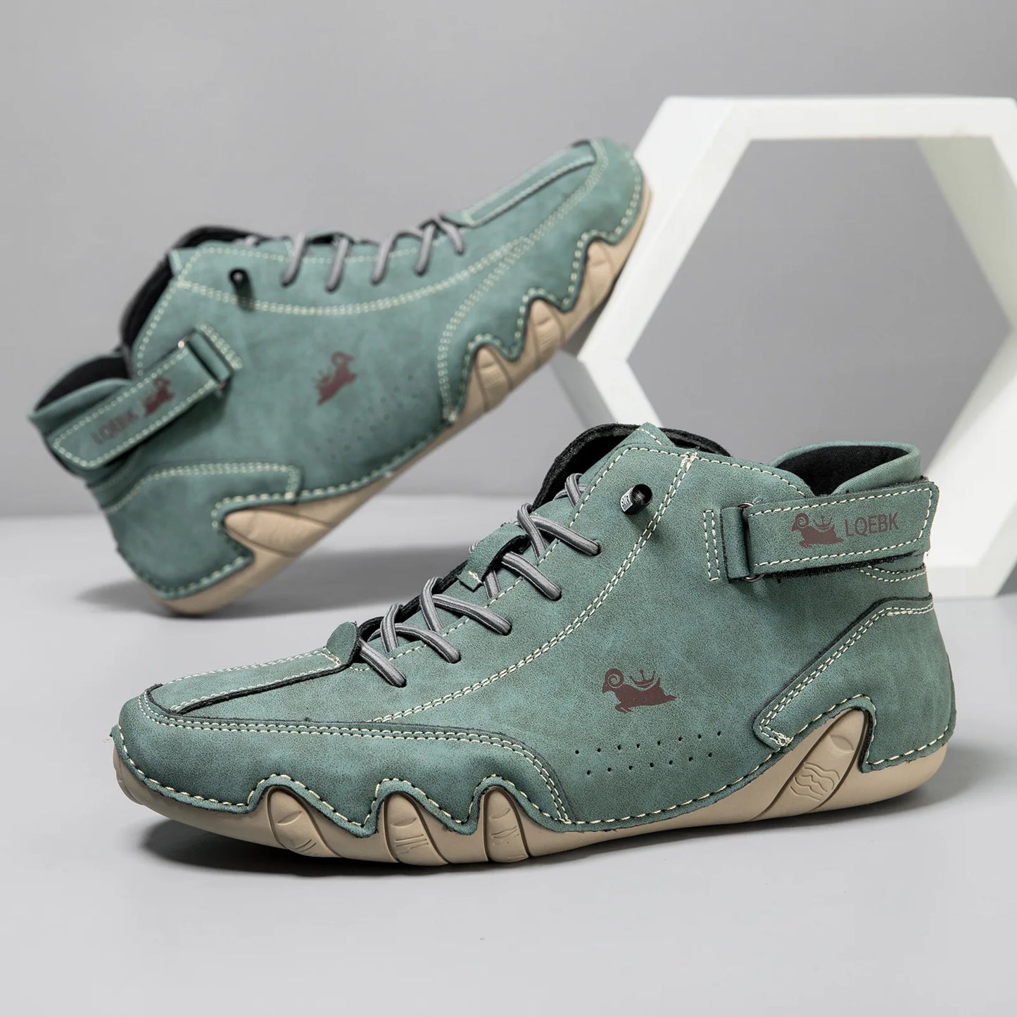 LDECK Leather Casual Shoes Sneakers for Men Fashion Outdoor Walking Loafers Shoes Comfortable Footwear Luxury Man Boots 2025 New