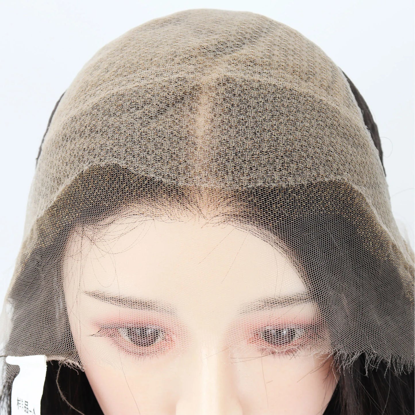 Invisiable Knots Wig for Women 22inch Real Virgin European Human Hair Wig HD Lace with Fabric Natural Hairline Soft Breathable