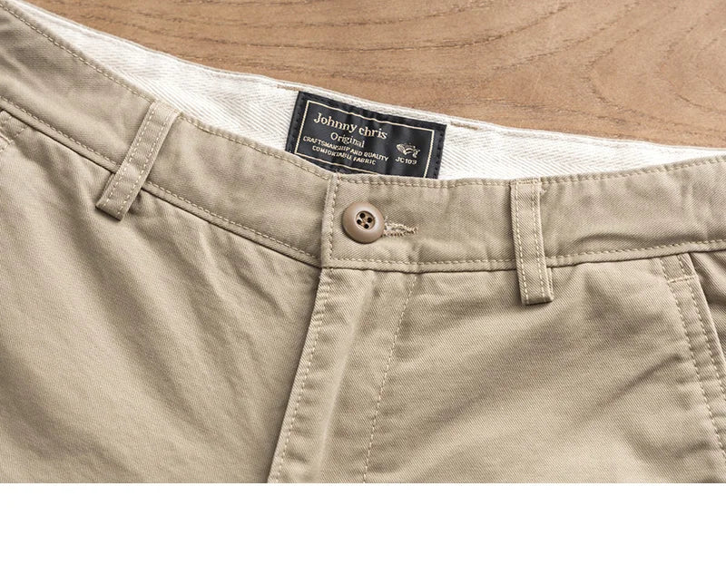 Casual Pants Men Solid Vintage Fashion Spring Autumn Harajuku Japanese Style All-match Straight Trousers New Pockets High Street