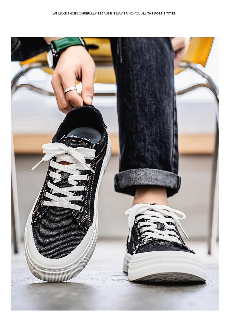 Autumn Big Size 47 48 Men Espadrilles Autumn Canvas Shoes Male Basic Flats Comfort Loafers Mens Casual Breathable Sneakers