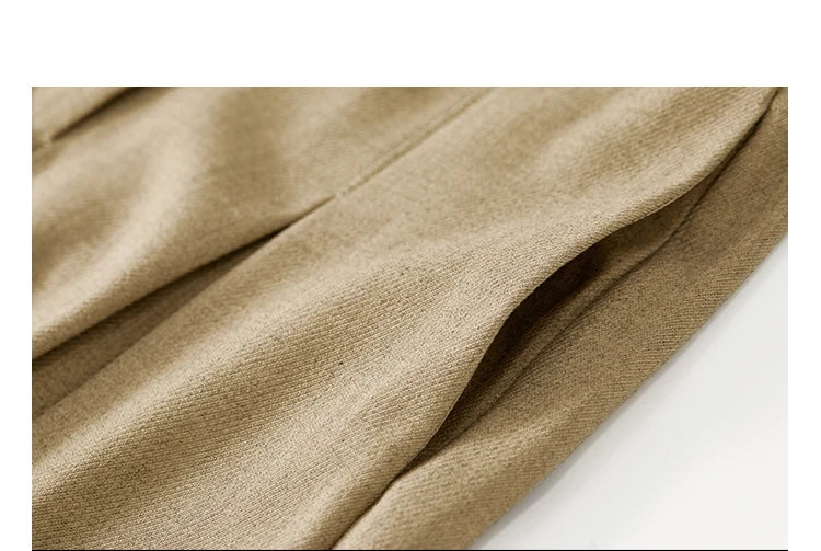 SENTUBILA Women Wide Leg Pants Office Lady Work Wear Trouser 2026 Spring Fashion Elegant Commute Full-length Pants 133K51993