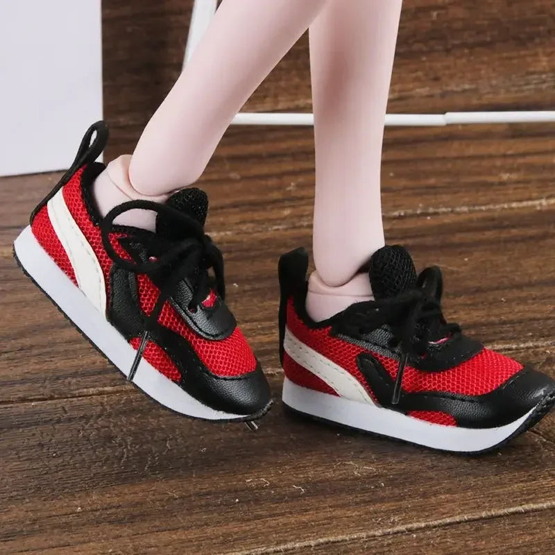 Fashion 60cm Doll's Shoes for 1/3 Bjd Doll Sneakers Long Boots Leather Shoes, High Heels Diy Girl Toys Dress Up Doll Accessories