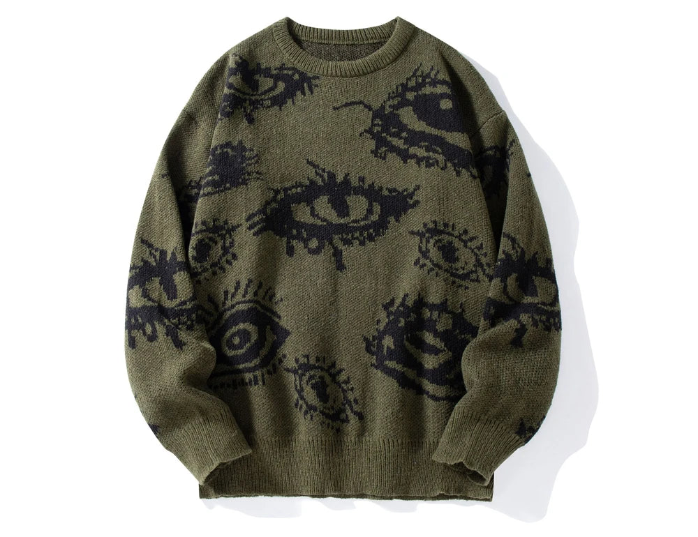 Autumn Winter Men's O-Neck Sweater Casual Men Warm Cashmere Knitted Pullover Men Classic Loose Knitwear Sweaters Clothing