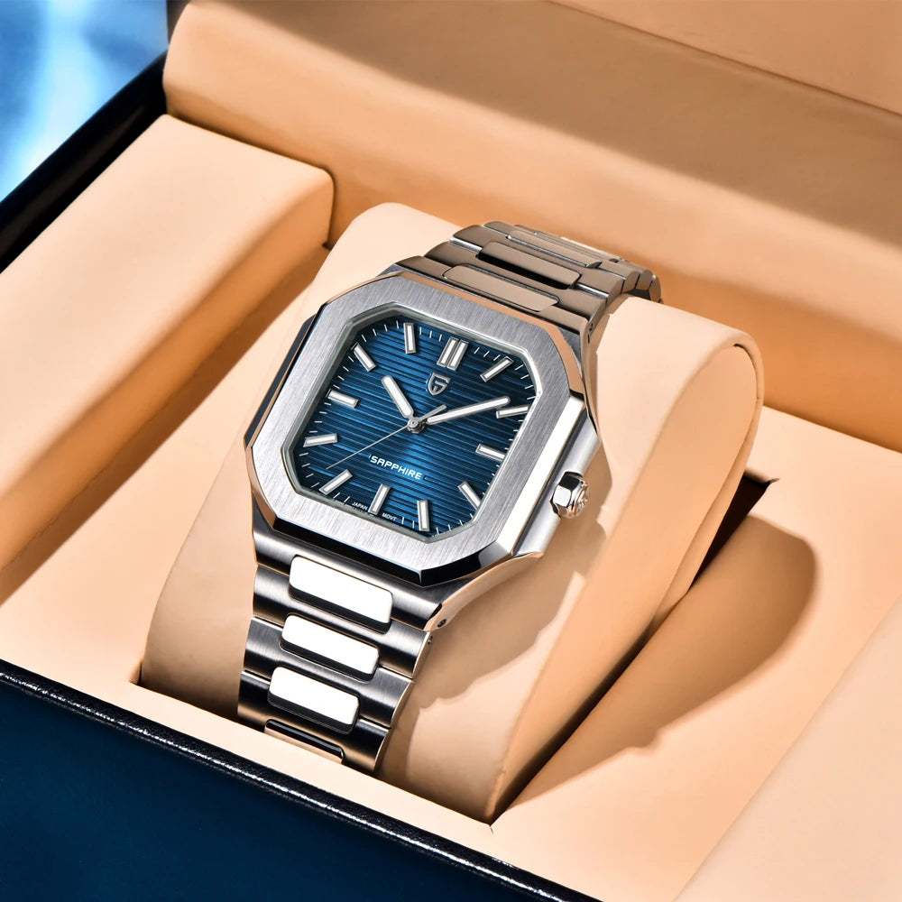 2026 New PAGANI DESIGN Men's Watches Luxury Quartz Watch For Man VH31 Wristwatches Waterproof AR Sapphire Mirror Stainless Steel