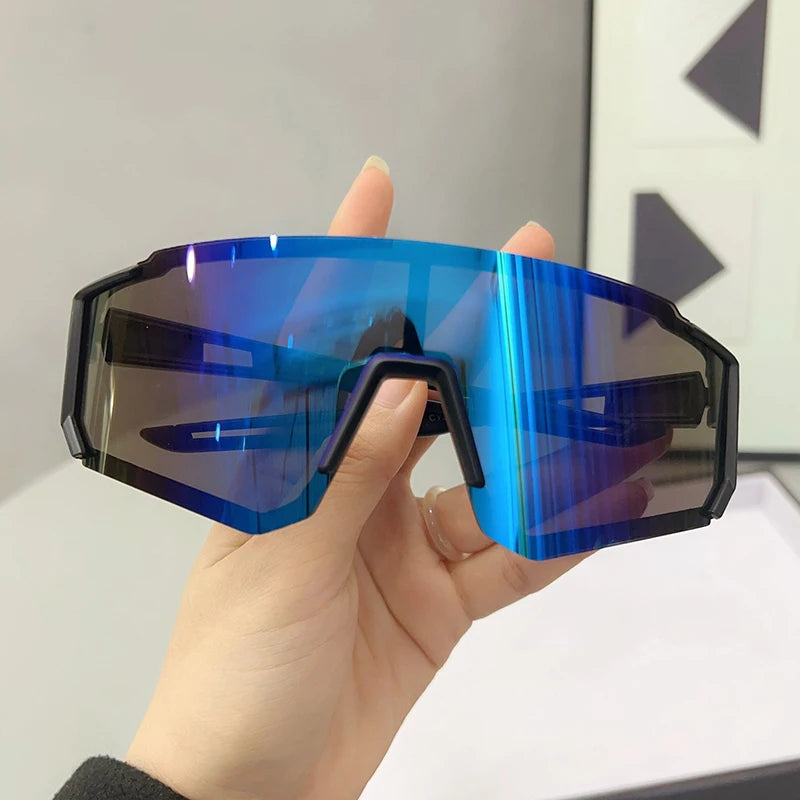 Unisex UV400 Cycling Shades for Men Bike Sunglasses MTB Glasses for Motorcycle Shade Outdoors Goggles BAZAARHUBO