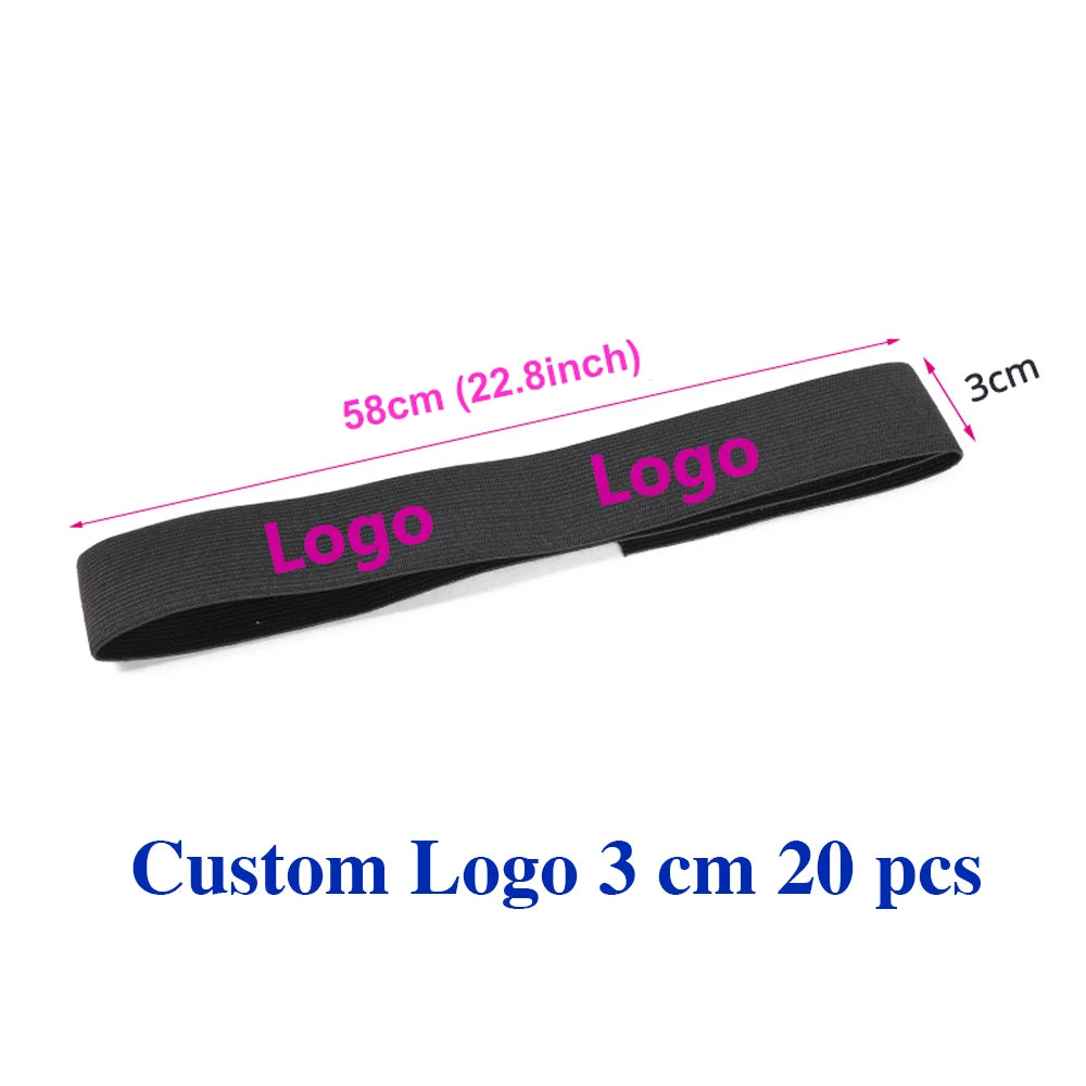 Custom Lace Melting Band With Ear Hanger For Wigs12Pcs/Set Painless Headband For Wig Personalization Installation Band For Edges