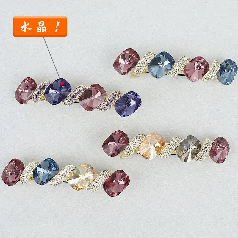 Fashion trendy Large spring hair clips accessories for women clip with a high-end feel and a ponytail hairpin girls hair pin BAZAARHUBO
