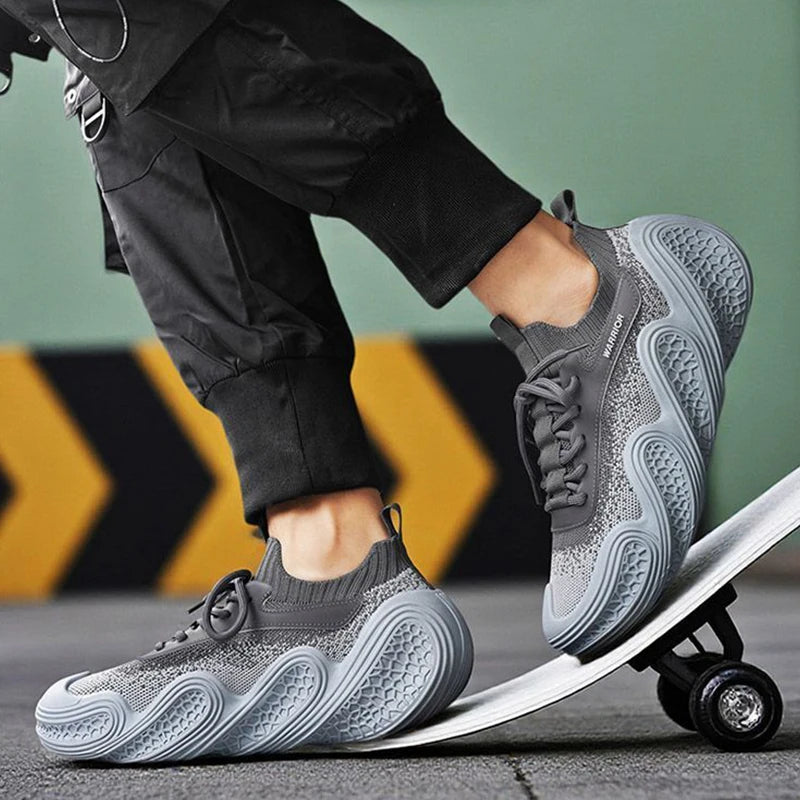 Warrior Original Brand Sports Shoes Summer Breathable Mesh Lightweight Running Shoes Wear-resistant Non-slip Casual Sneakers