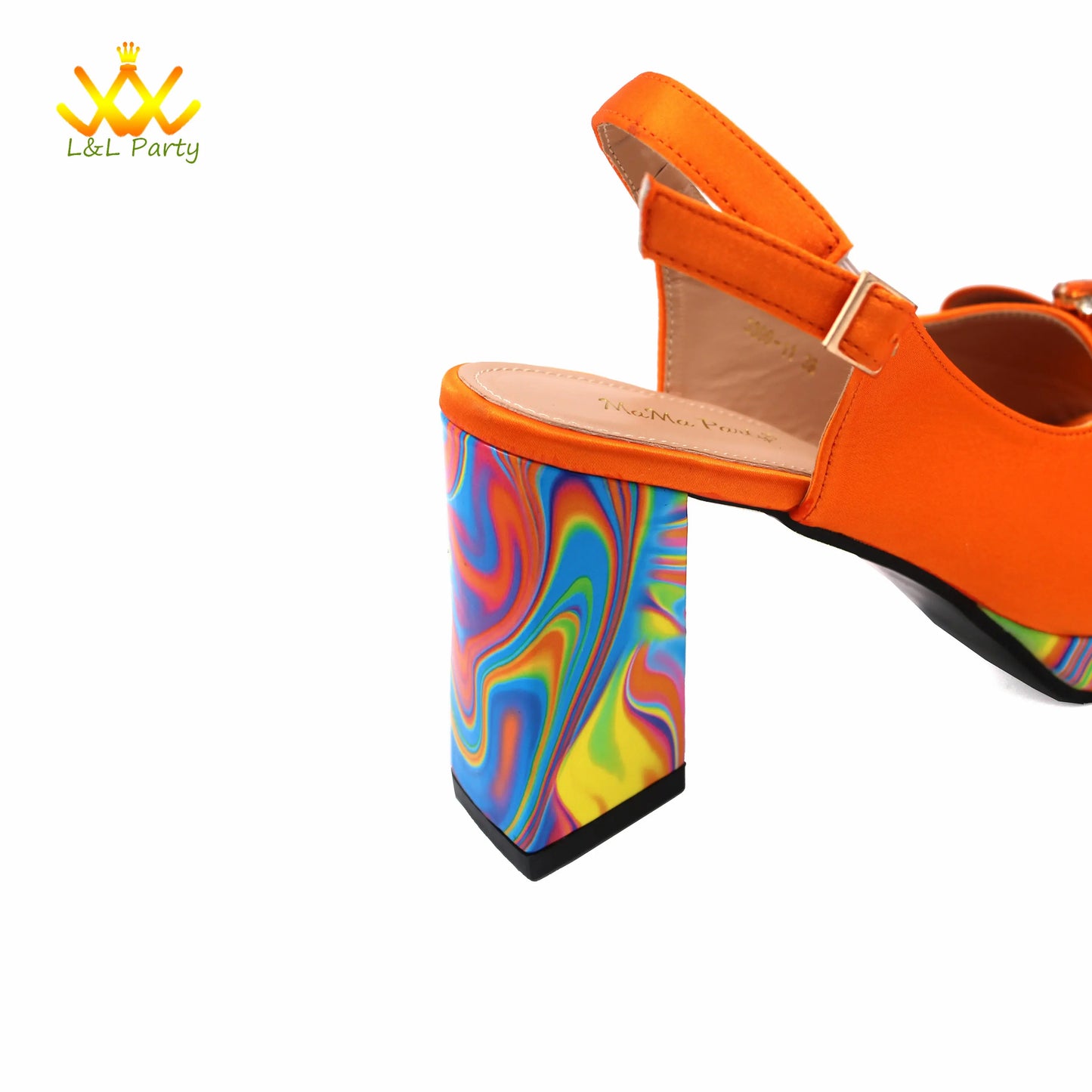 Coffee Color INS Hot Sale New Arrivals 2024 Italian Design Shoes Matching Bag Set Super High Heels Pumps for Garden Party