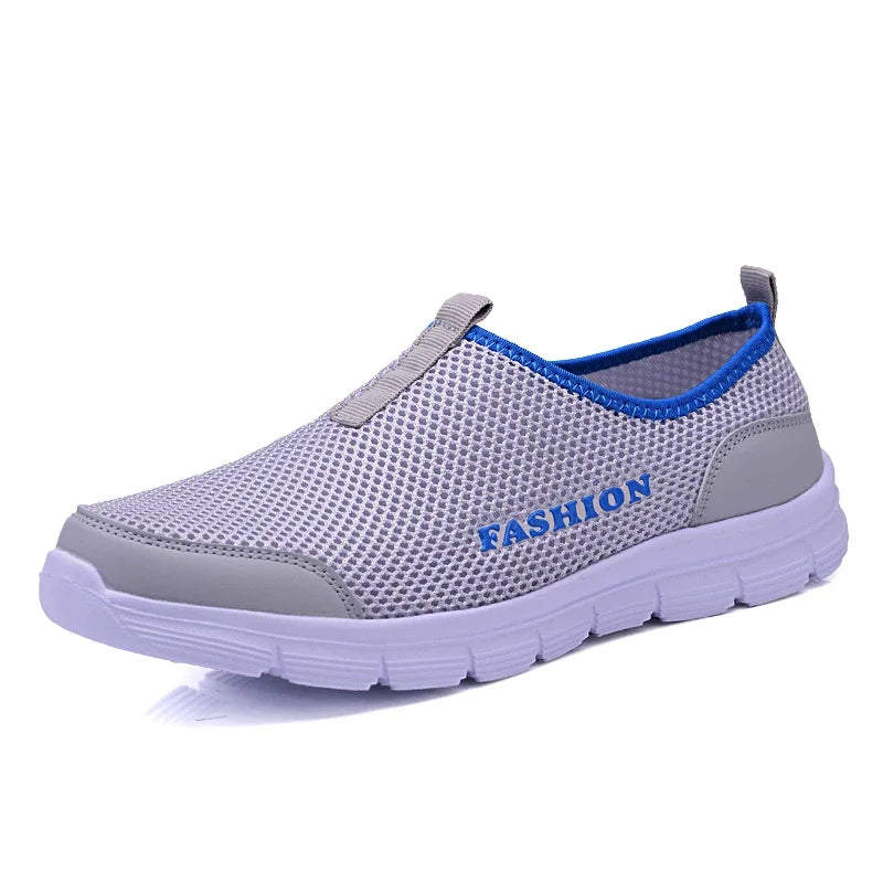 Casual Men Shoes Summer Sneakers Breathable Mesh Men Footwear Running Shoes Men's Lightweight Slip-on Sandals Zapatos De Hombre