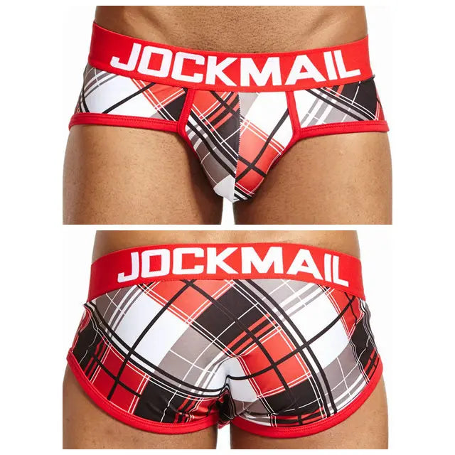 Animal Cartoon Print Men Underwear Nylon Ice Silk Sexy Men Briefs Breathable Slip Cueca Gay Male Panties Underpants Briefs