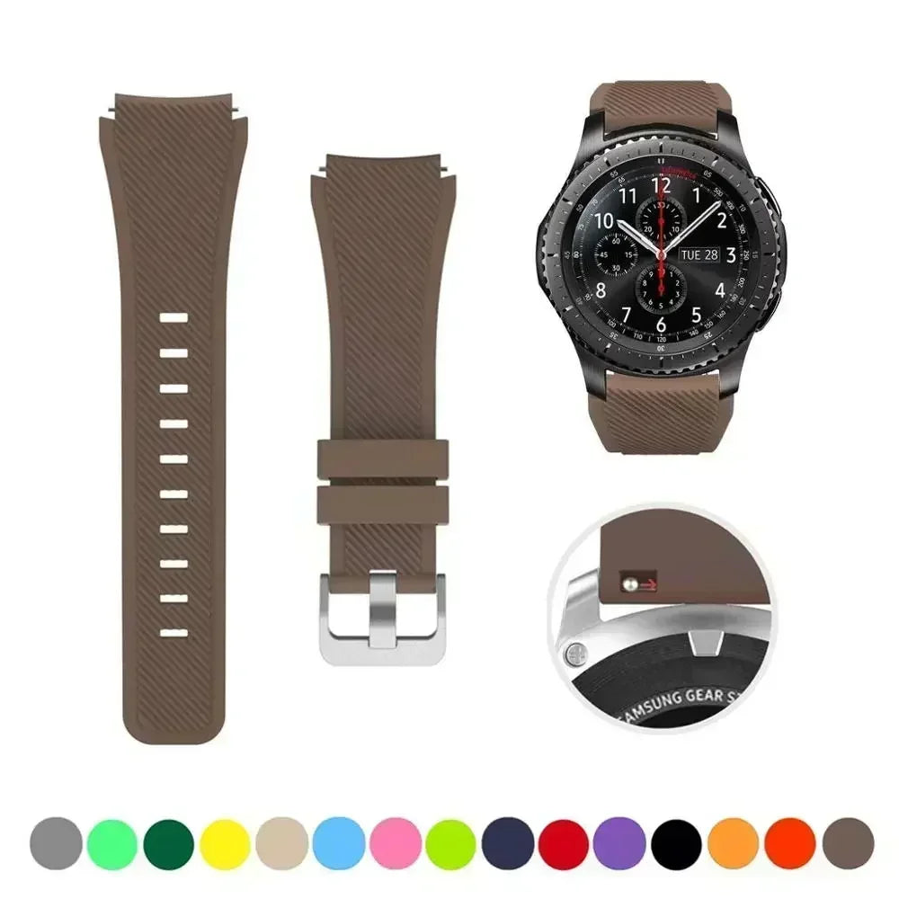 22mm Silicone Strap For New C20 Pro Smart Watch Wristband Bracelet Band For Zeblaze Btalk 3 Plus/Ares 3 Pro/Vibe 7 7 Pro 7 Lite