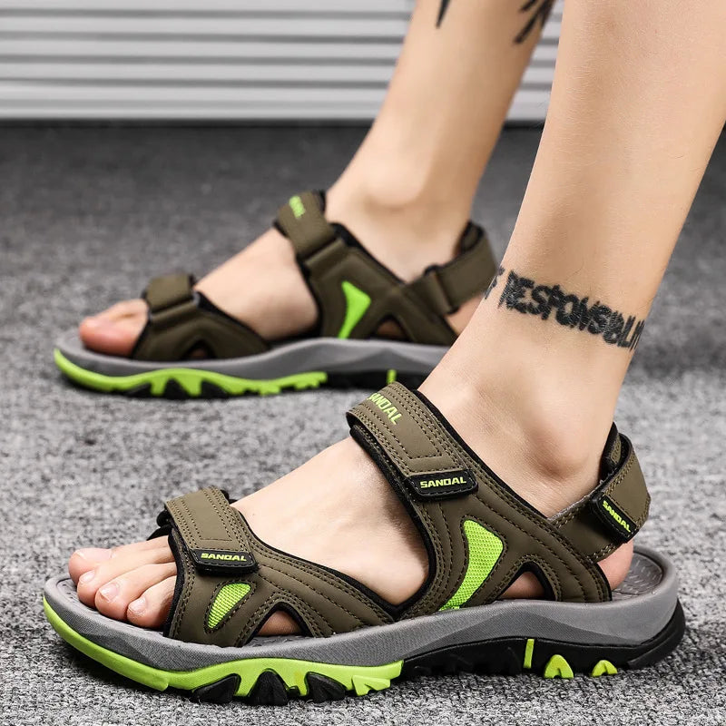 Shoes Men's Sandals Summer 2025 Outdoor Classics Walking Men Sandals Big Size 46 Gladiator Sandalias New Platform Water Footwear