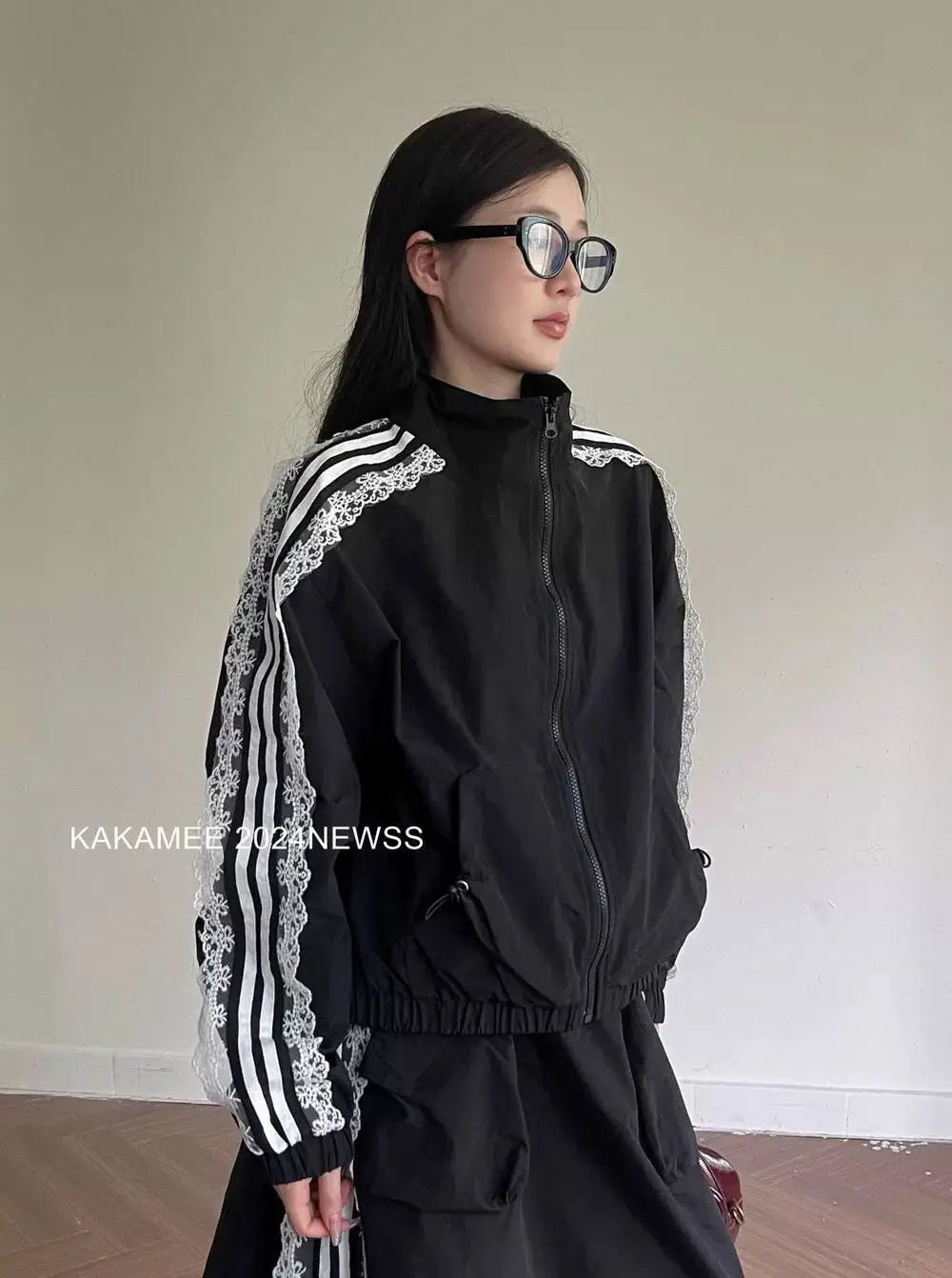 Korean Autumn Loose Hiking Jacket Casual Loose Hottie Trendy Streetwear Sport Waterproof Outdoor Jacket Chaquetas Para Mujer