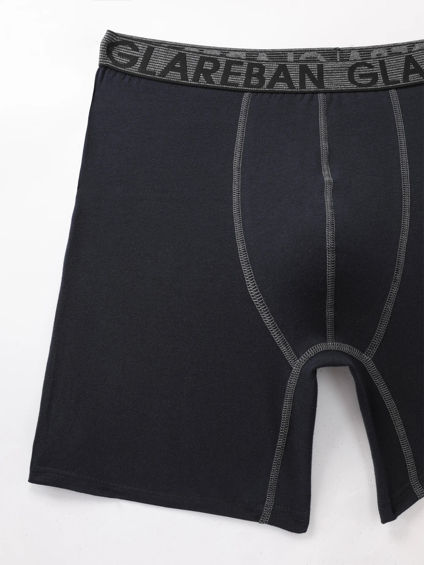 5pcs Set Mid-Long Cotton Brand Boxer Shorts for Men Underwear Breathable Male Underpants Briefs Boxershorts Slips Soft Panties