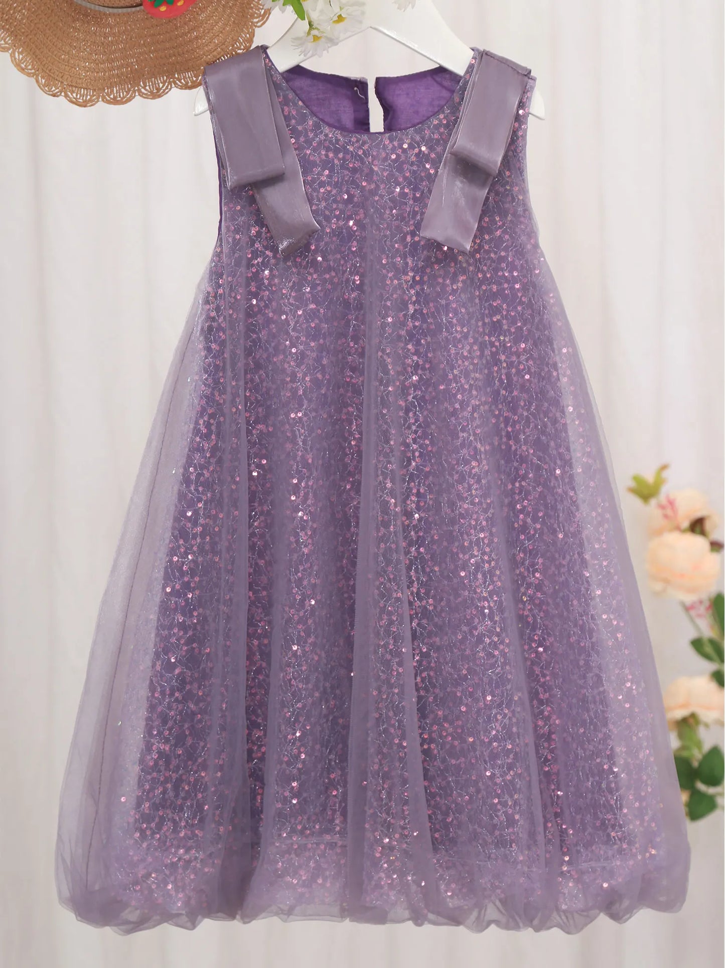 Kids Girls Summer Fashion Casual Sweet A-line Dress Playwear Sundress for Birthday Party Daily School Beach Vacation Photography