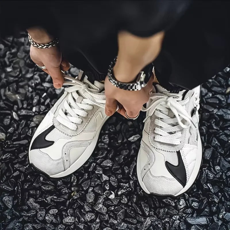 Trendy Men's Casual Running Shoes 2025 New Quality Fashion Sneakers for Mens Mesh Outdoor Tennis Training Shoes Tenis Masculino