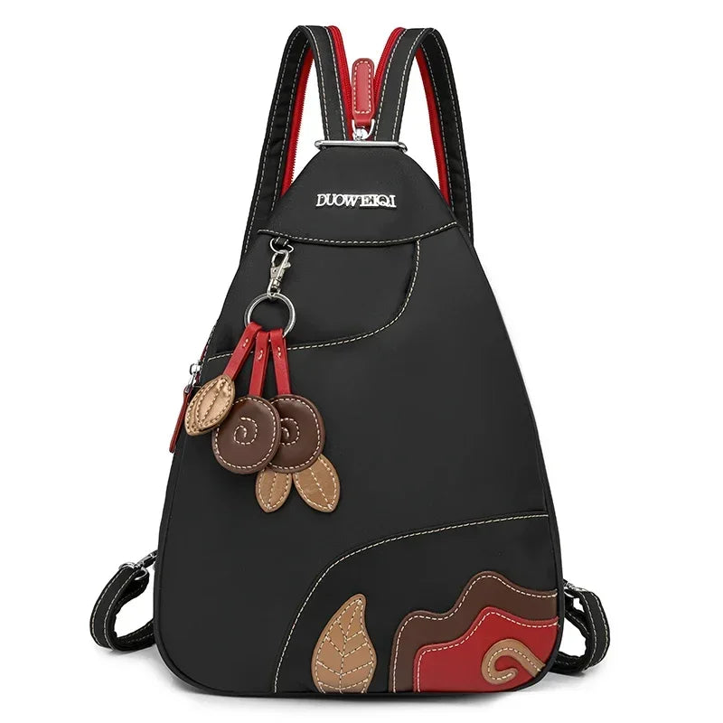 Casual Solid Nylon Designer Style Backpacks for Women 2026 High Quality Simple Versatile Commute Hot Trendy Sweet School Bags