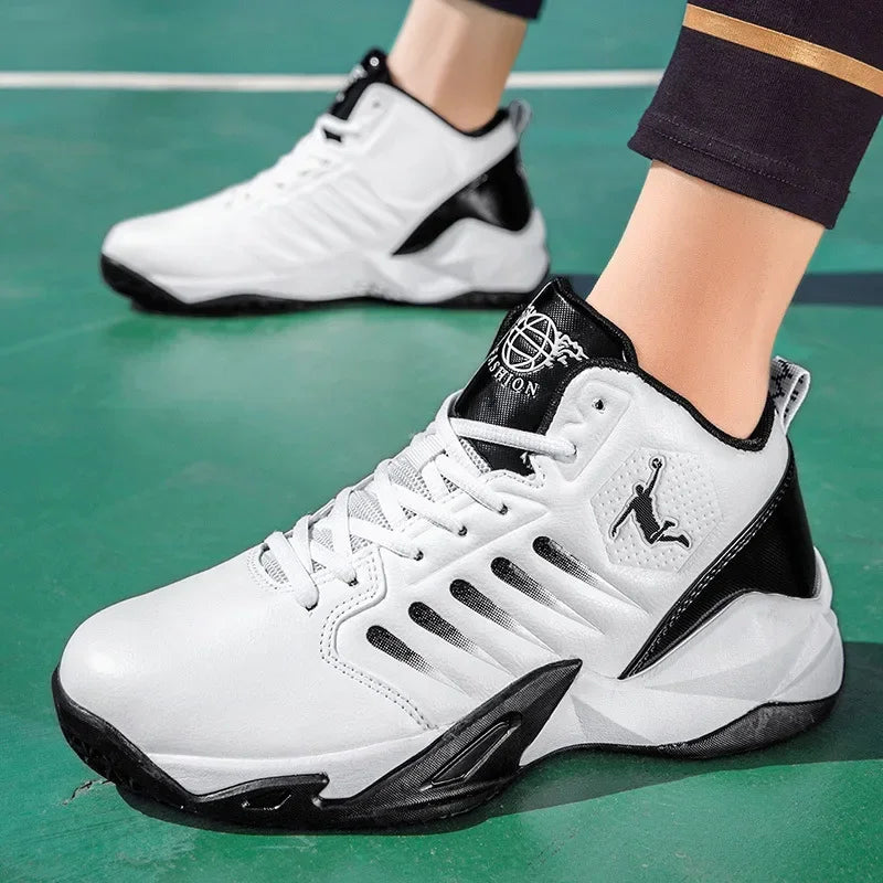 Youth Boy White Men Sneakers High Quality Shoes Man Luxury Cushioning Non-slip Training Basketball Footwear Shoes for Men