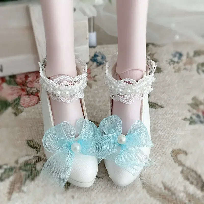 Fashion 60cm Doll's Shoes for 1/3 Bjd Doll Sneakers Long Boots Leather Shoes, High Heels Diy Girl Toys Dress Up Doll Accessories