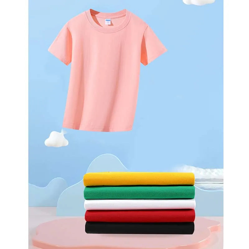 Funny Rock Star with Music Cat Children T-Shirts Summer Hip Hop Kids T-shirt Boys Girls Casual Fashion Colorful Top Tee Shirt