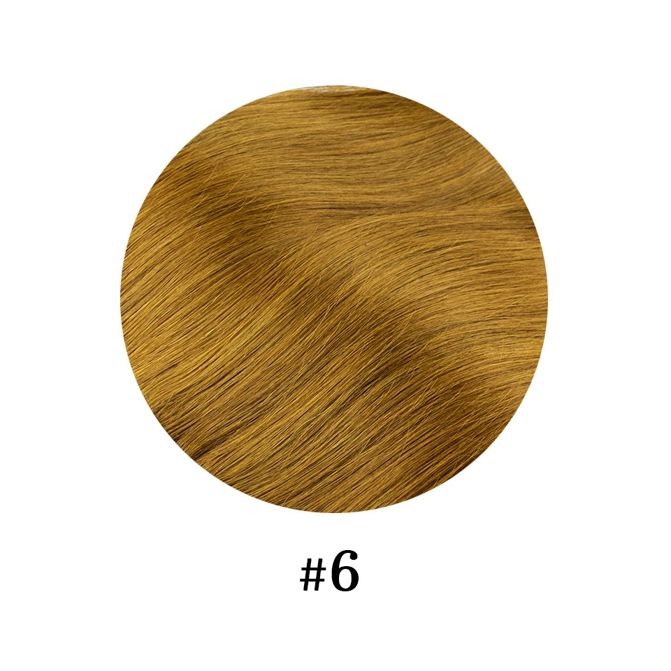26 Inches Straight Drawstring Ponytail Clip In Ponytail Extensions Natural Color 100% Brazilian Human Hair Wrap Around Ponytails