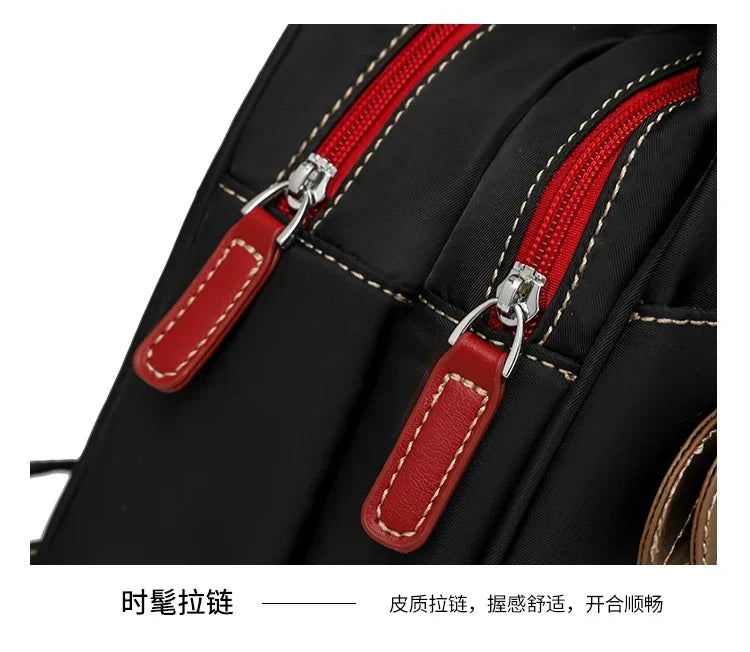 Casual Solid Nylon Designer Style Backpacks for Women 2026 High Quality Simple Versatile Commute Hot Trendy Sweet School Bags