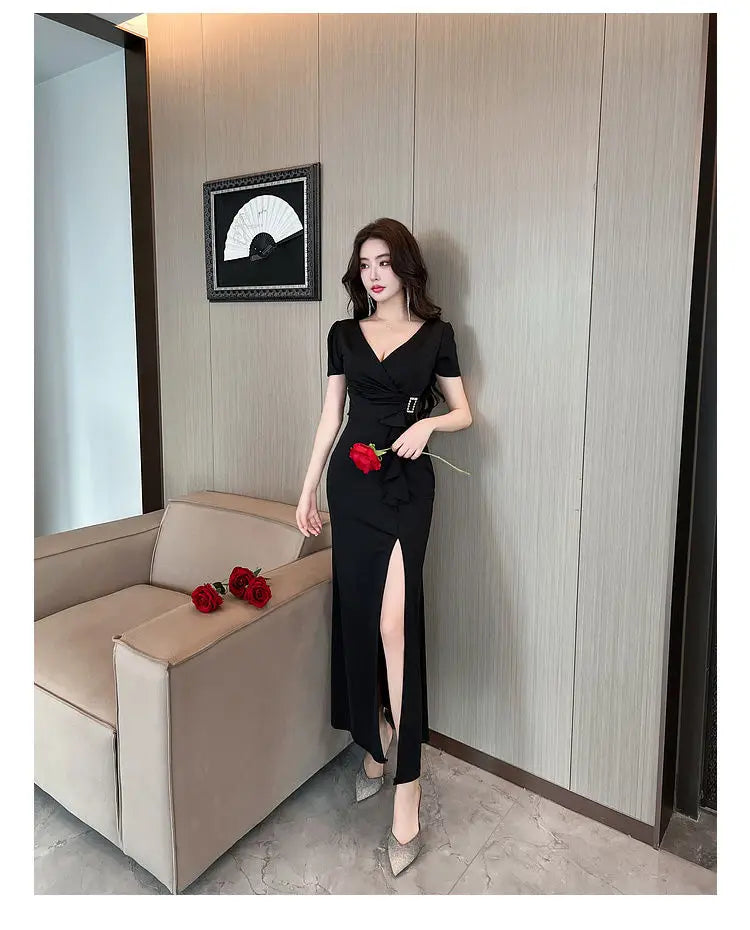 Sexy Evening Dress for Women in 2025 Slim and Slim Nightclub