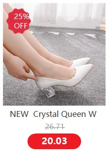Women Wedding Shoes Bride Sandals White Rhinestones Silver Platform Dress Thin High Heels Ladies Pumps