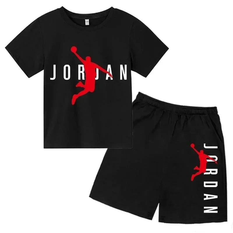 Suits 2-13 Years Boys Girls Fashion Outfits Sets Children Gift Clotheskids Clothes Boysshort Setsgrils Clothes for Kidsboys Luxu