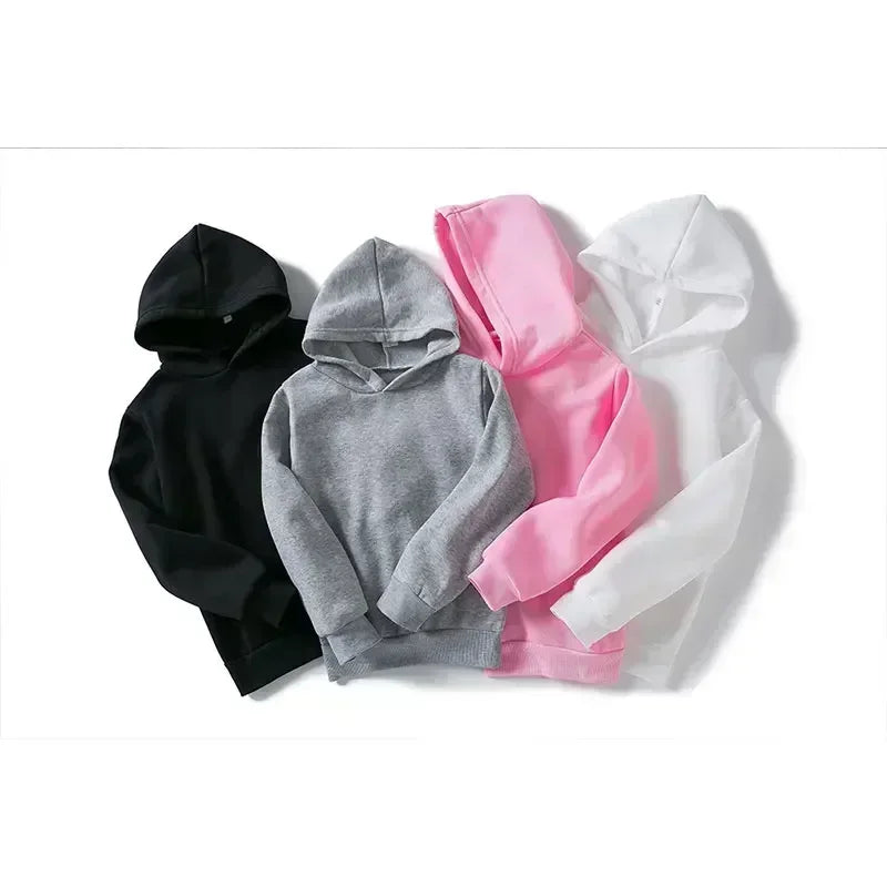 Kids Spring Autumn Casual Fashion Pullover Hoodie+Pants 2pcs Tracksuits 2-13 Years Boys Girls Streetwear Children Clothes Sets