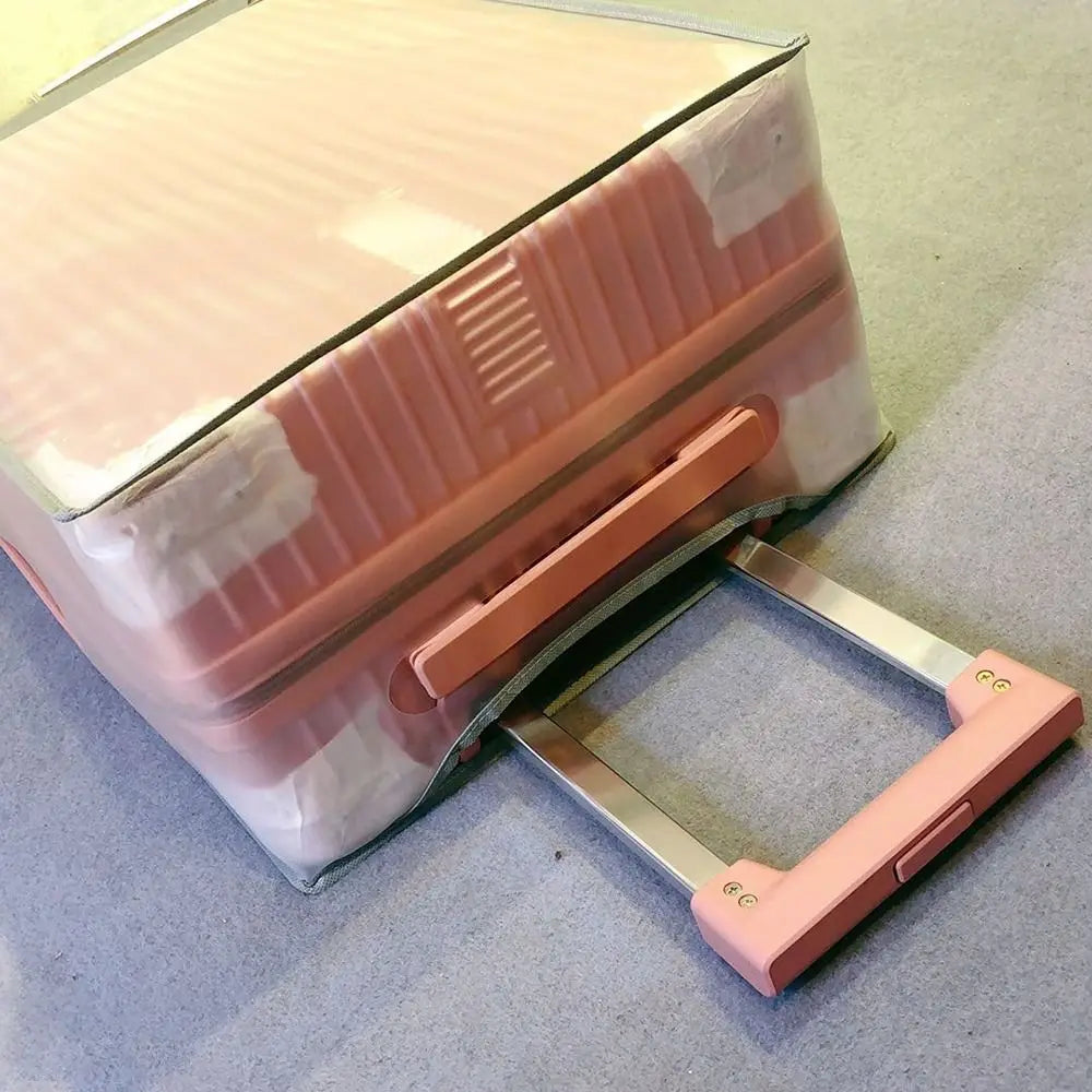16-28 Inch Travel Luggage Cover PVC Waterproof Luggage Protector Cover Dustproof Transparent Suitcase Protector Cover Luggage
