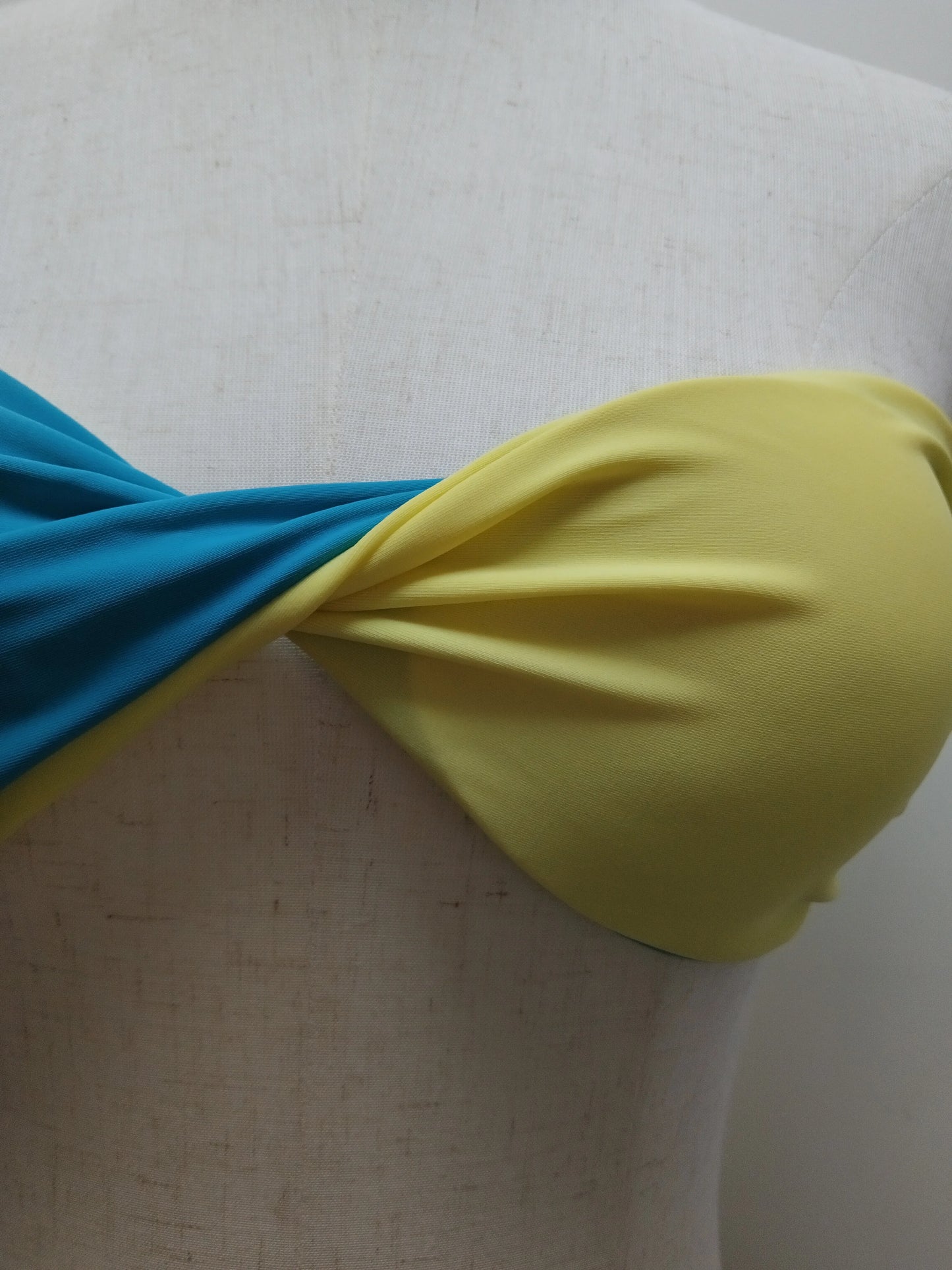 Light Yellow And Blue Bikini Set For Women Swimwear Sexy Swimsuit 2025 Bathing Suit Triangel Biquini Beachwear Summer