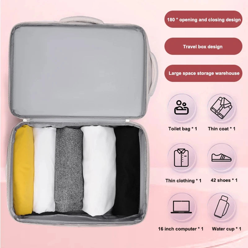 Buylor Travel Backpack Women Easyjet Backpack 45x35x20 Cabin Luggage Backpack for Airplane Large Capacity Carry On Laptop Bags